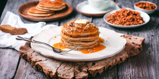 Millet Flour: Sprouted Ragi Flour Pancakes
