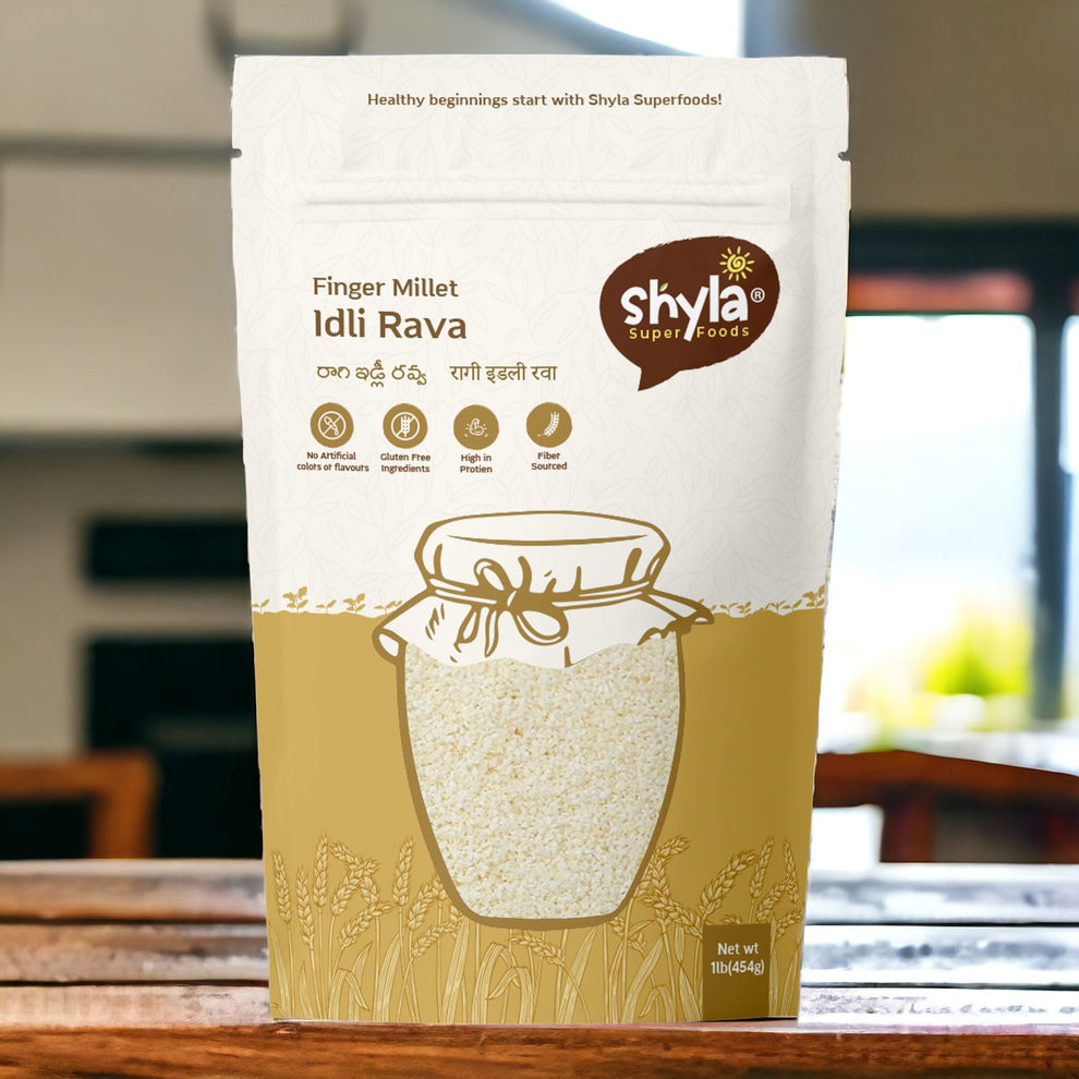 Ragi Idli Ravva by Shyla Super Foods – Shyla Super foods